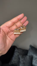 Load image into Gallery viewer, Gold Kundan Jhumki