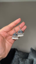 Load image into Gallery viewer, Silver Kundan Jhumki
