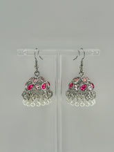 Load image into Gallery viewer, Silver Kundan Jhumki
